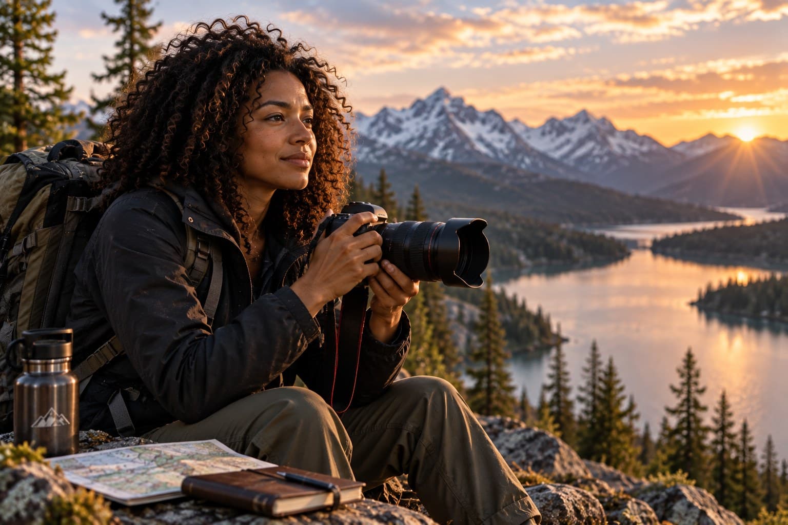 Maya Sinclair, fictional Outdoor Photographer